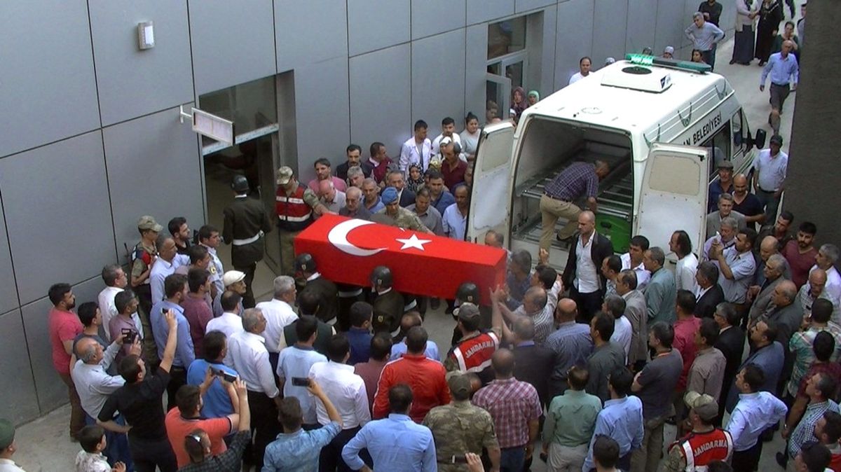 Şehidin Cenazesi Gölbaşı İlçesine Getirildi