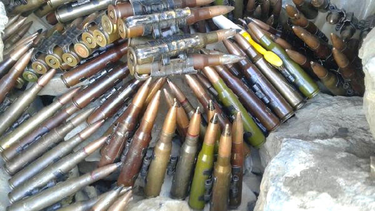 Şırnak Bestler Dereler\'deki Operasyonda 2 Bin Uçaksavar Mühimmatı Ele Geçirildi