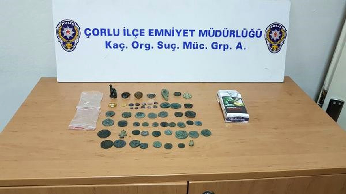 Tarihi Eser Kaçakçılığı Yapan 15 Kişilik Suç Örgütüne Darbe