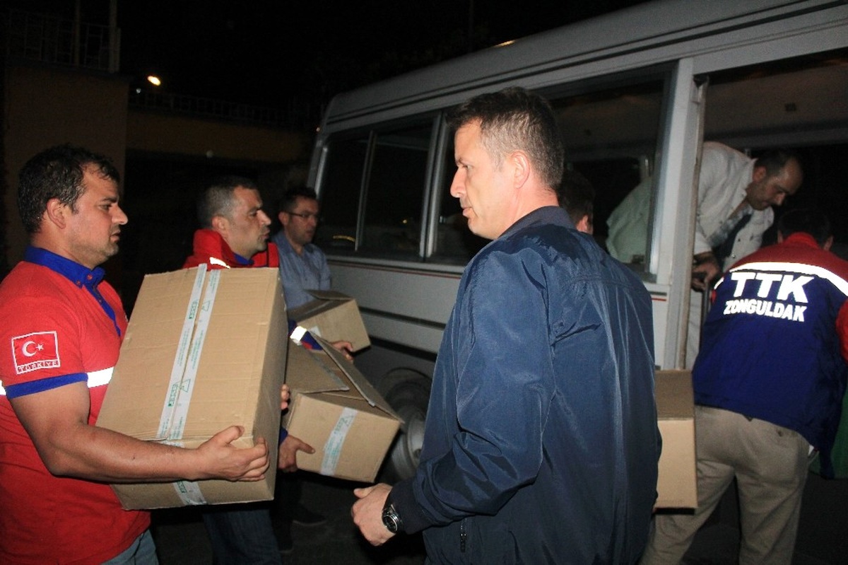 Ttk Kurtarma Ekibi Zonguldak\'tan Antalya\'ya Yola Çıktı