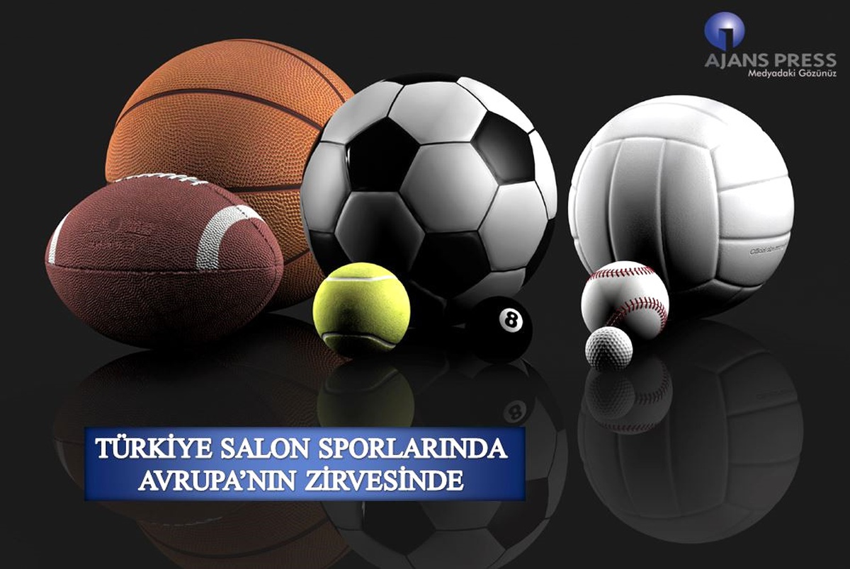 Türkiye Salon Sporlarında Avrupa\'nın Zirvesinde