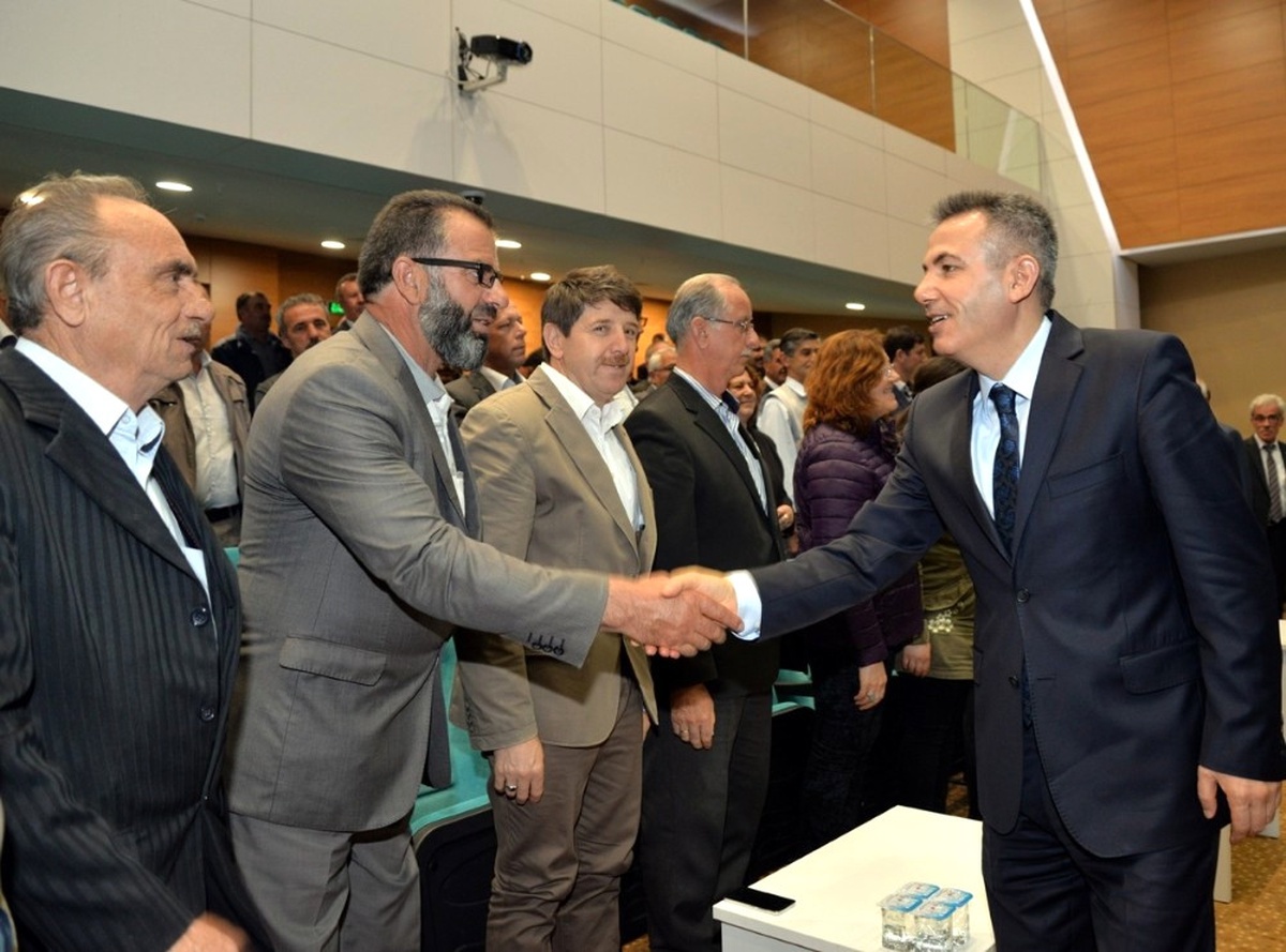 Vali Süleyman Elban, Bozüyük\'te Muhtarlarla Buluştu