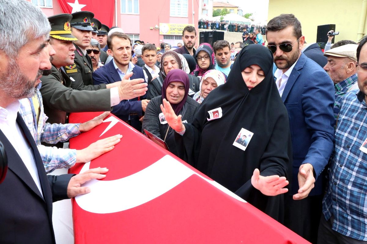 Yozgat Şehidini Uğurladı