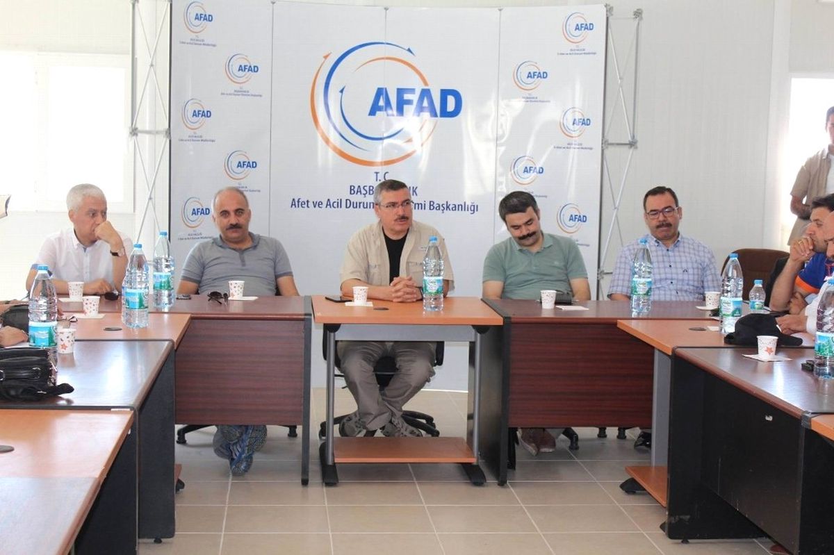 Afad Başkan Yardımcısı Fatih Özer Kilis\'te