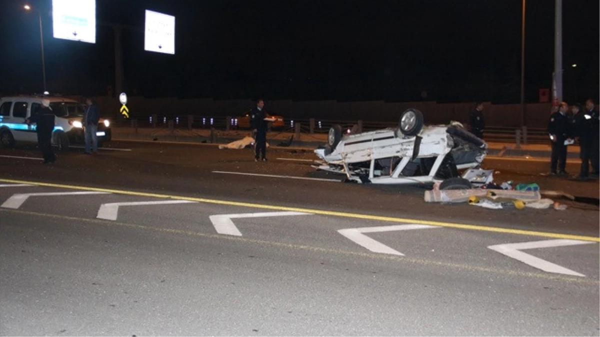 Ankara\'da Trafik Kazası: 1 Ölü, 3 Yaralı