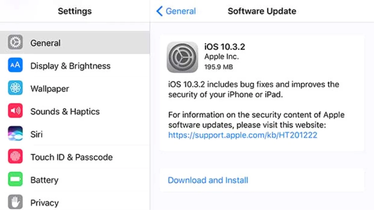 Apple İos 10.3.2 Güncellemesini Yayınladı!