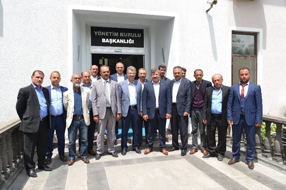 Boğazlıyan MHP İlçe Teşkilatından Kayseri Şeker\'e Destek Ziyareti