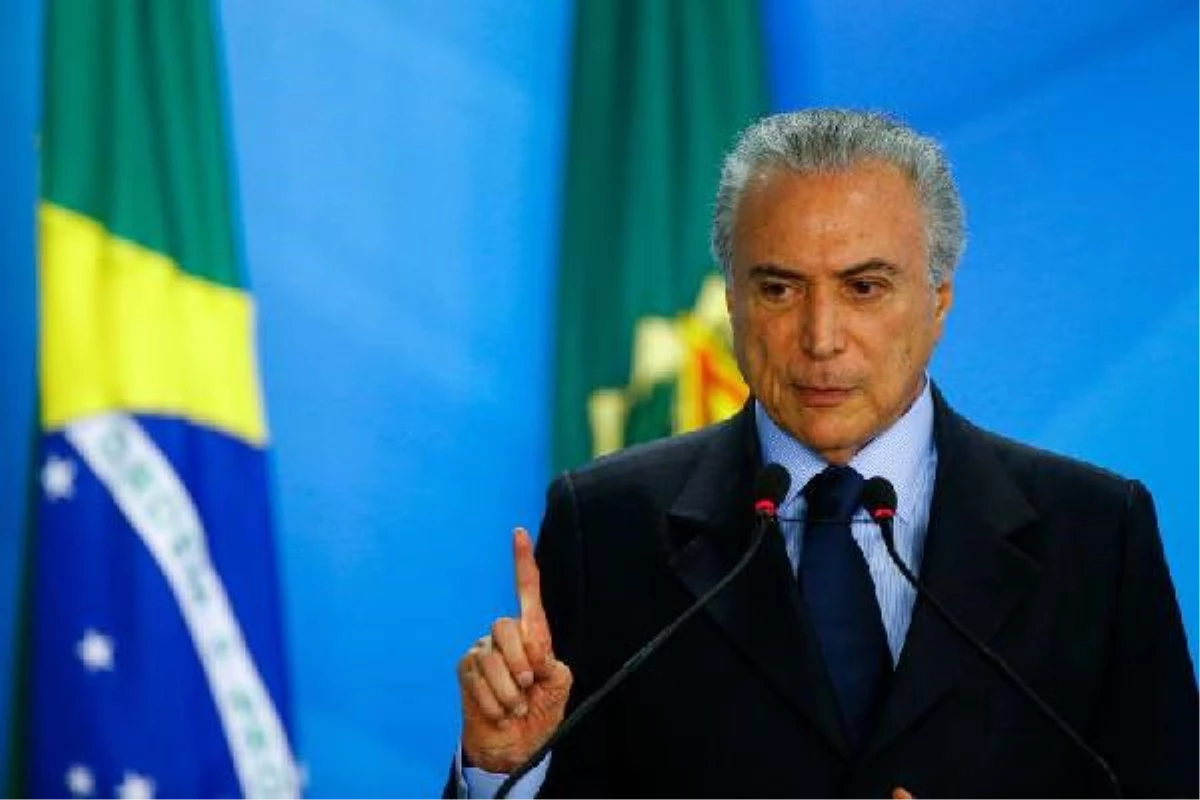 Brezilya Devlet Başkanı Temer\'e Yolsuzluk Soruşturması
