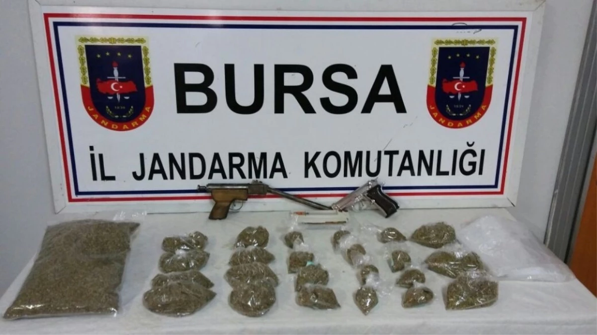 Bursa\'da Jandarmadan Uyuşturucu Operasyonu