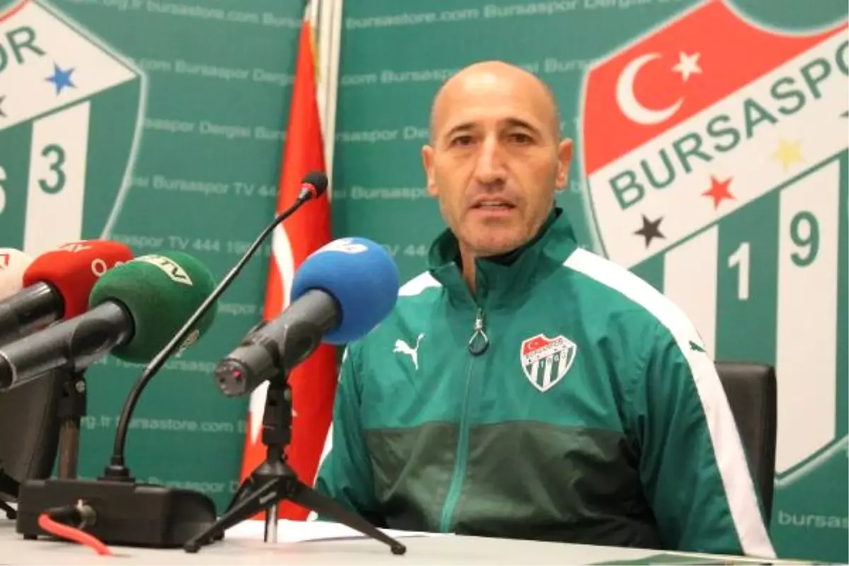 Bursaspor Teknik Direktörü Örnek: Antalyaspor Maçını Kazanmak İstiyoruz