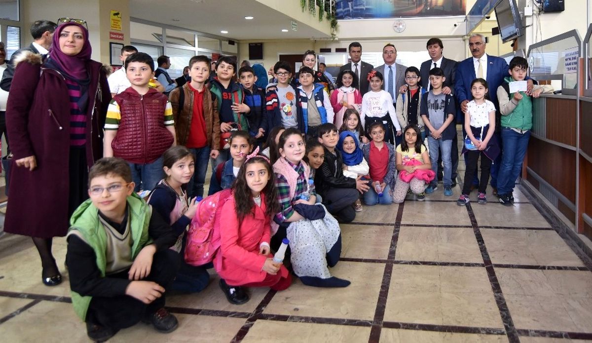 Büyükşehir Çocuklara Su İsrafı ve Bilinçli Su Kullanımını Anlattı