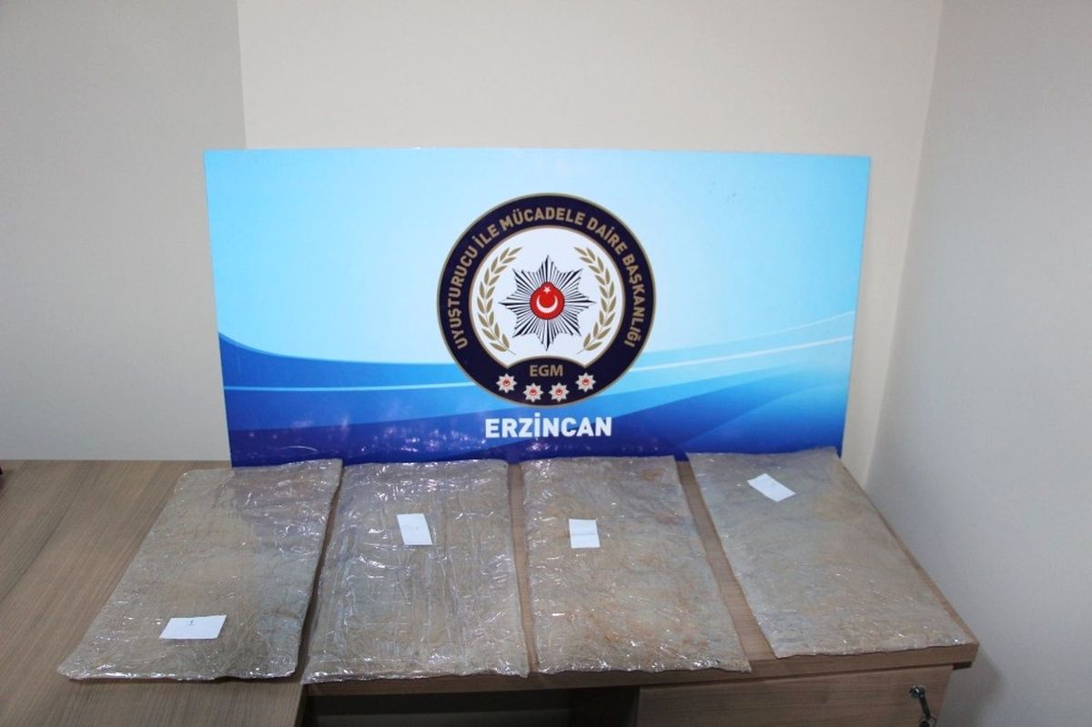 Erzincan\'da Eroin Operasyonu