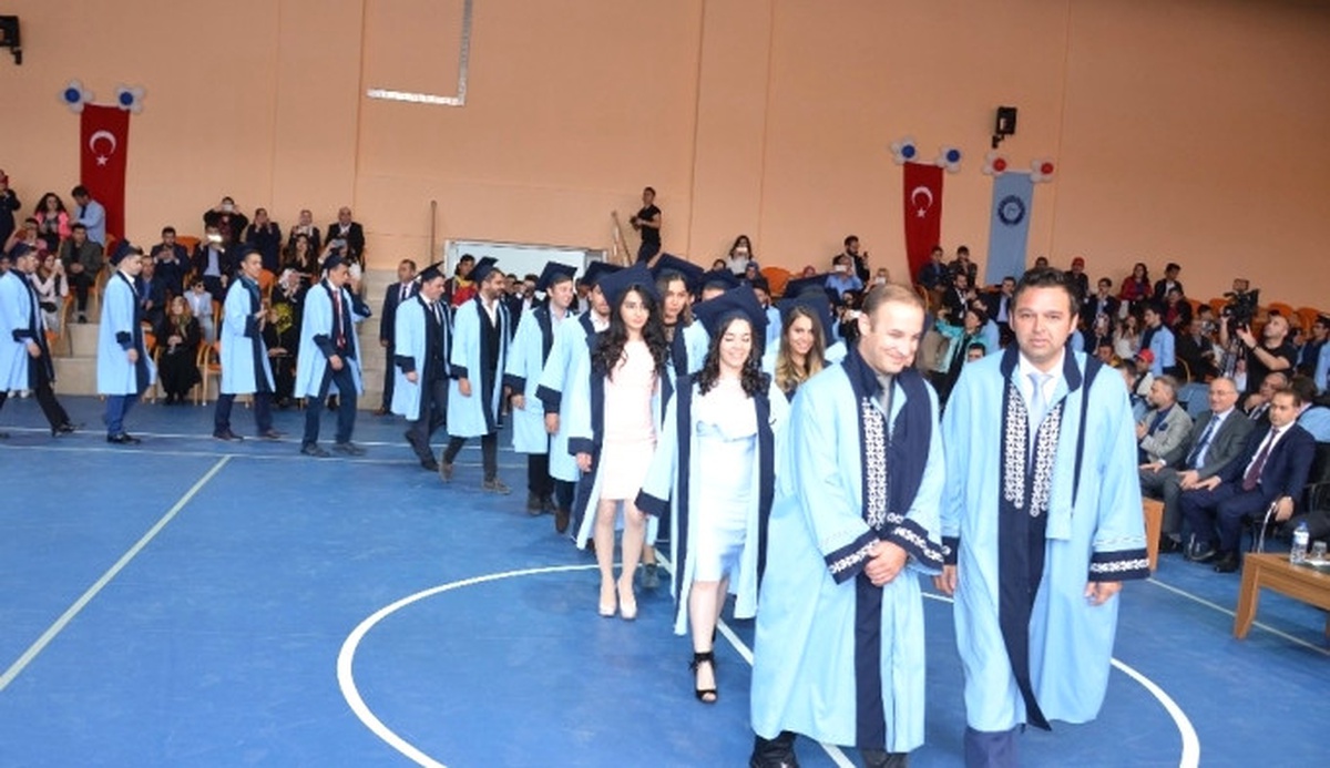 Gazili Öğrencilerin Mezuniyet Sevinci