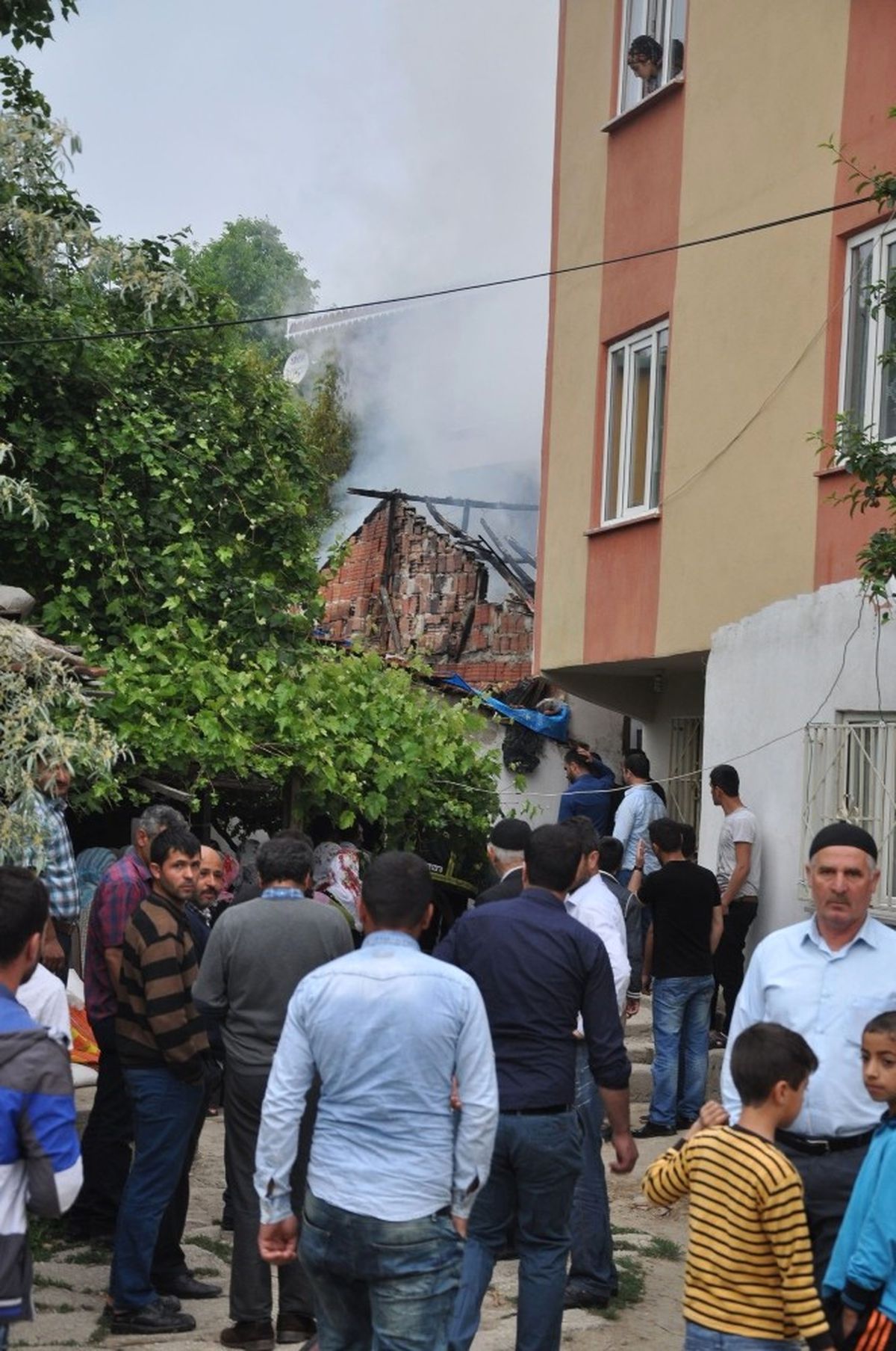 İnegöl\'de Korkutan Yangın