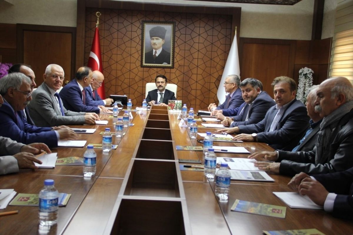 Kap-Hib Toplantısı Vali Aktaş Başkanlığında Yapıldı