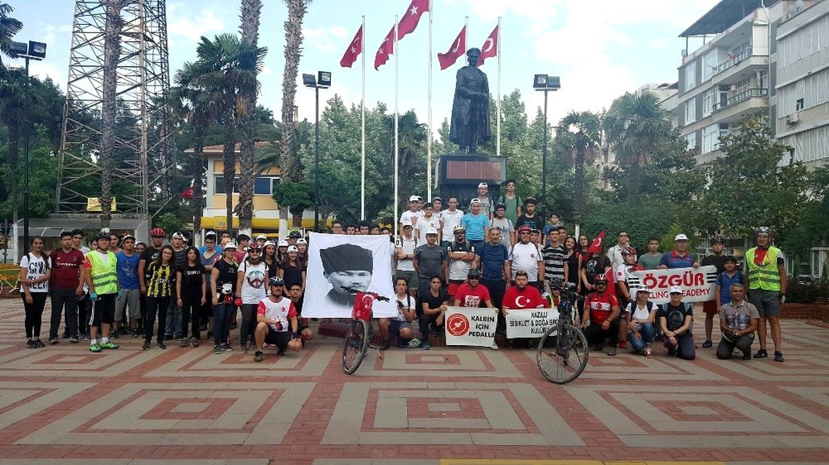 Nazilli\'de Pedallar Kalp Sağlığı Çevrildi