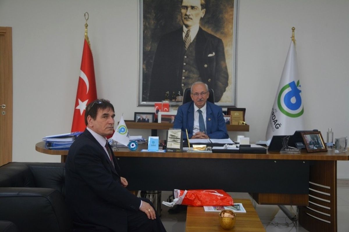 Öksüz\'den, Başkan Albayrak\'a Ziyaret