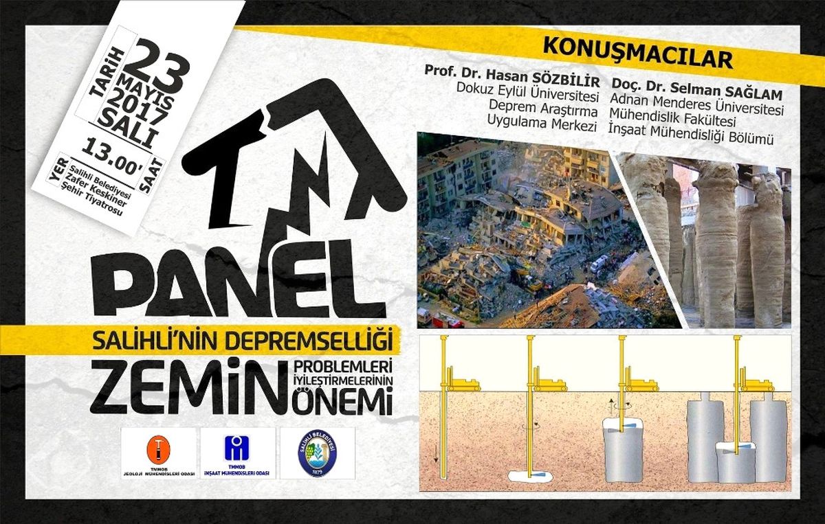 Salihli Belediyesinden Deprem Paneli