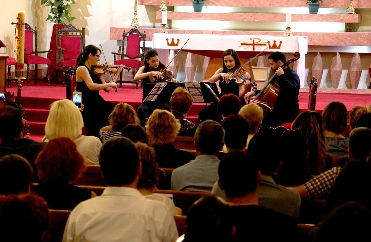Saygun Quartet\'ten Tarihi Kilisede Konser