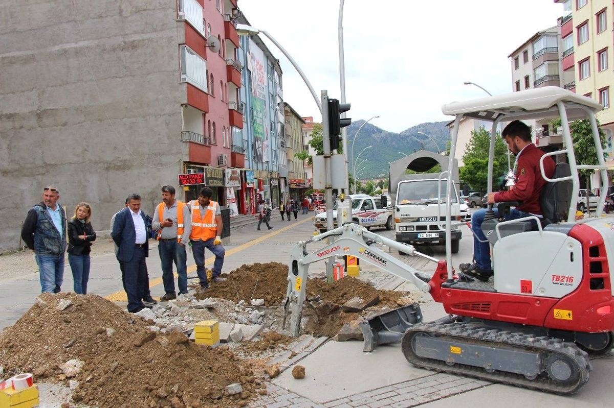 Seydişehir\'de Mobese Kamera Çalışmaları Başladı