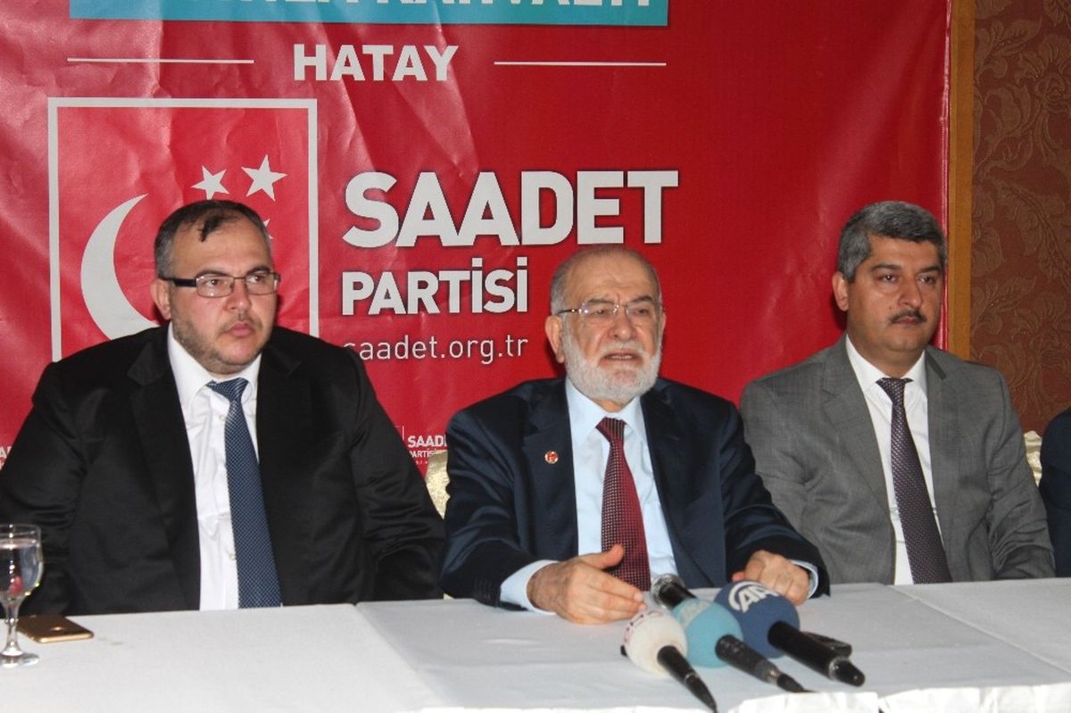 Sp Genel Başkanı Karamollaoğlu Hatay\'da