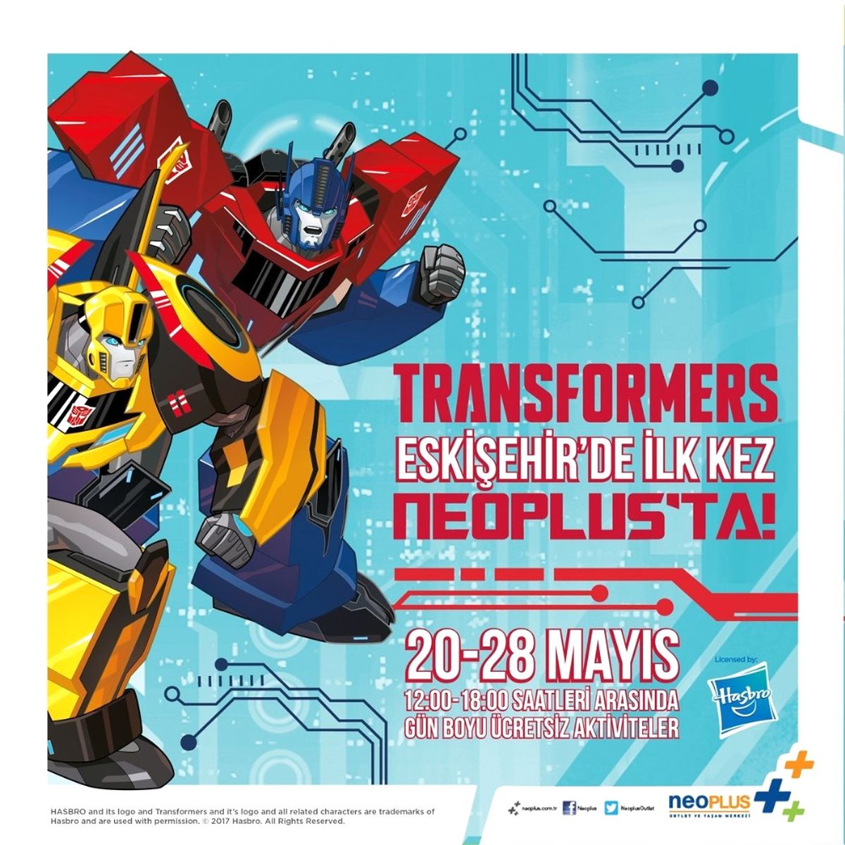 Transformers Eskişehir\'de İlk Kez Neoplus\'ta