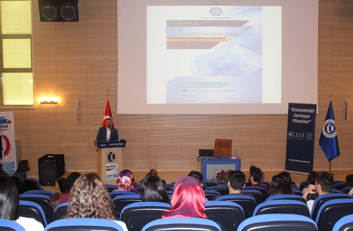 Uşak Üniversitesi 3. İletişim Günleri Etkinliği Yapıldı