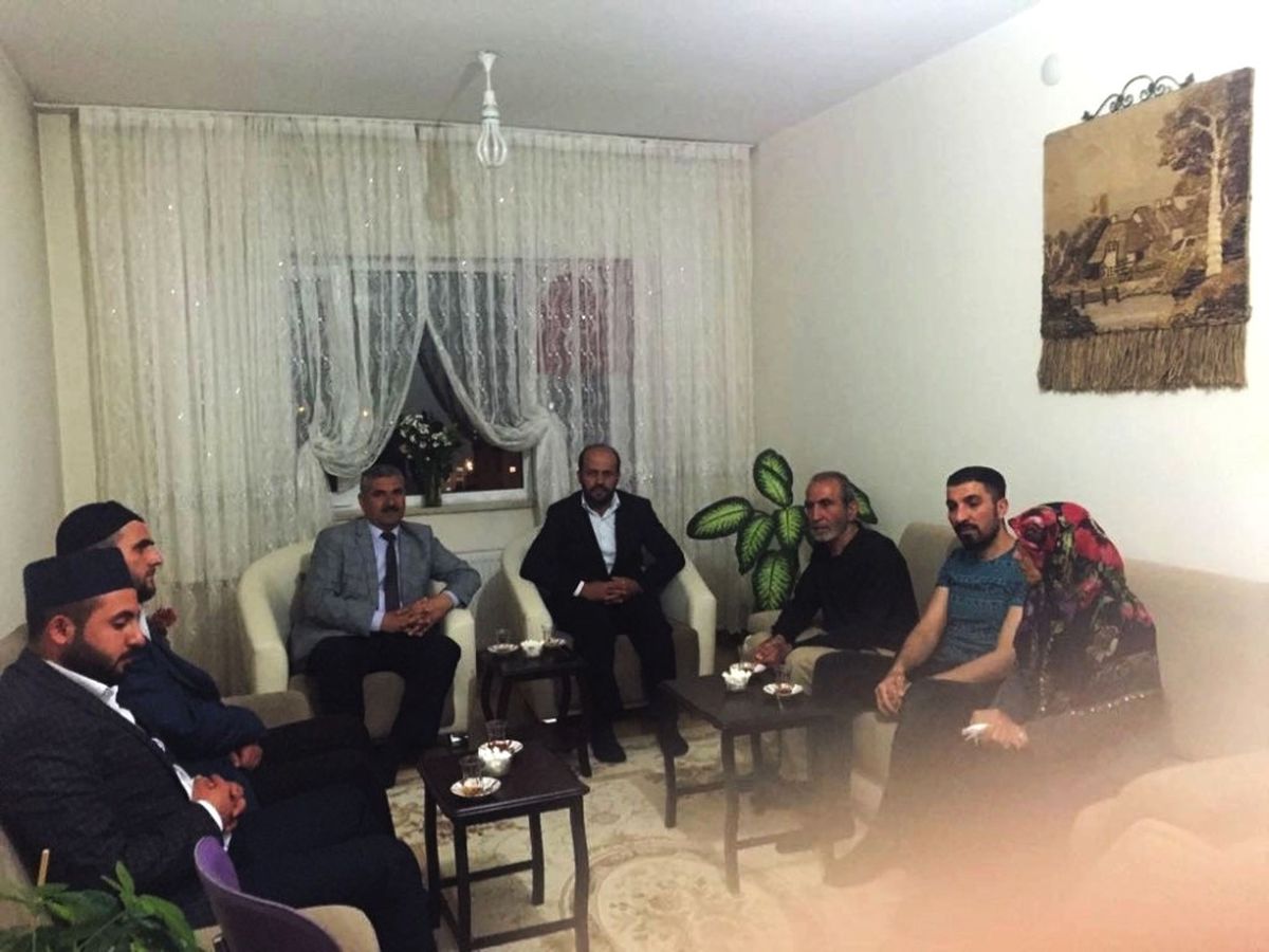 Van Müftülüğünden Şehit Ailesine Ziyaret