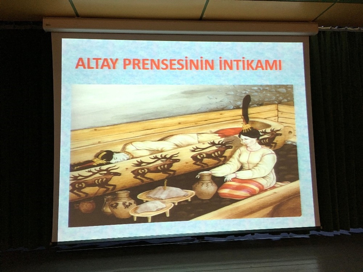 Altay Prensesinin İntikamı" Belgesel Film Gösterimi Yapıldı