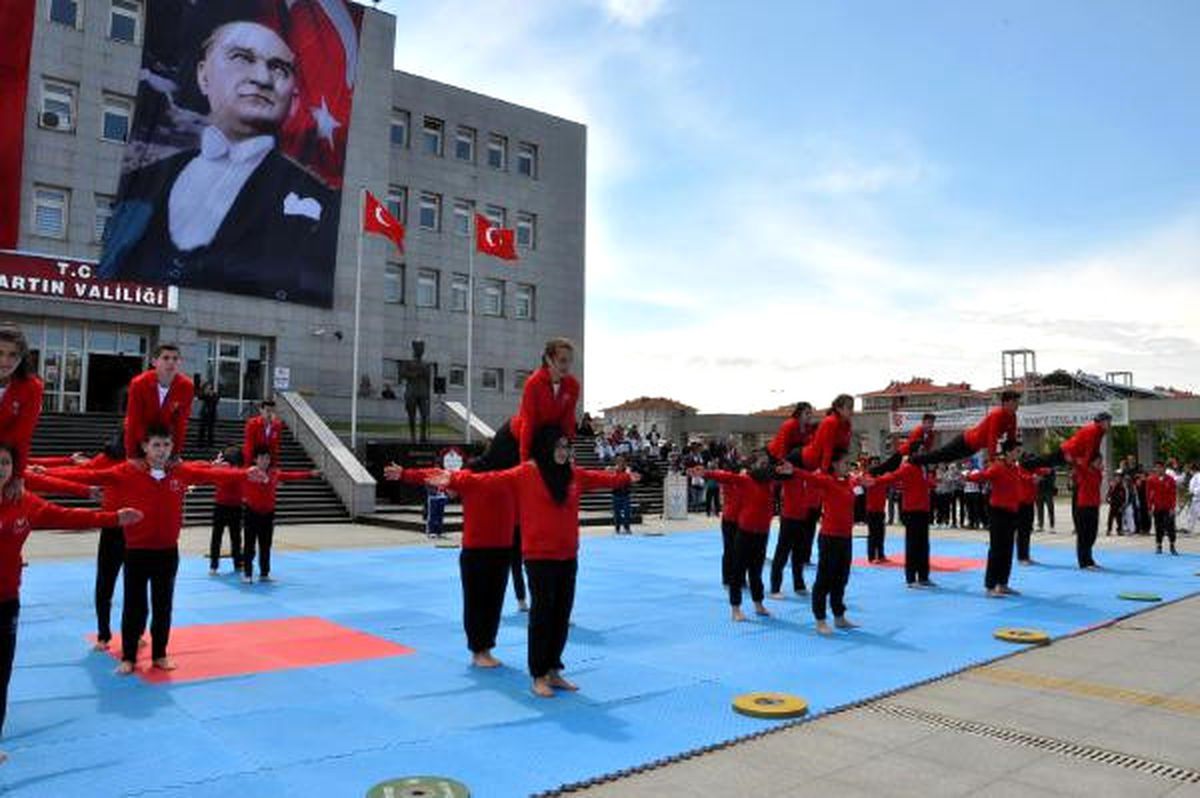 Bartın\'da 19 Mayıs Kutlandı