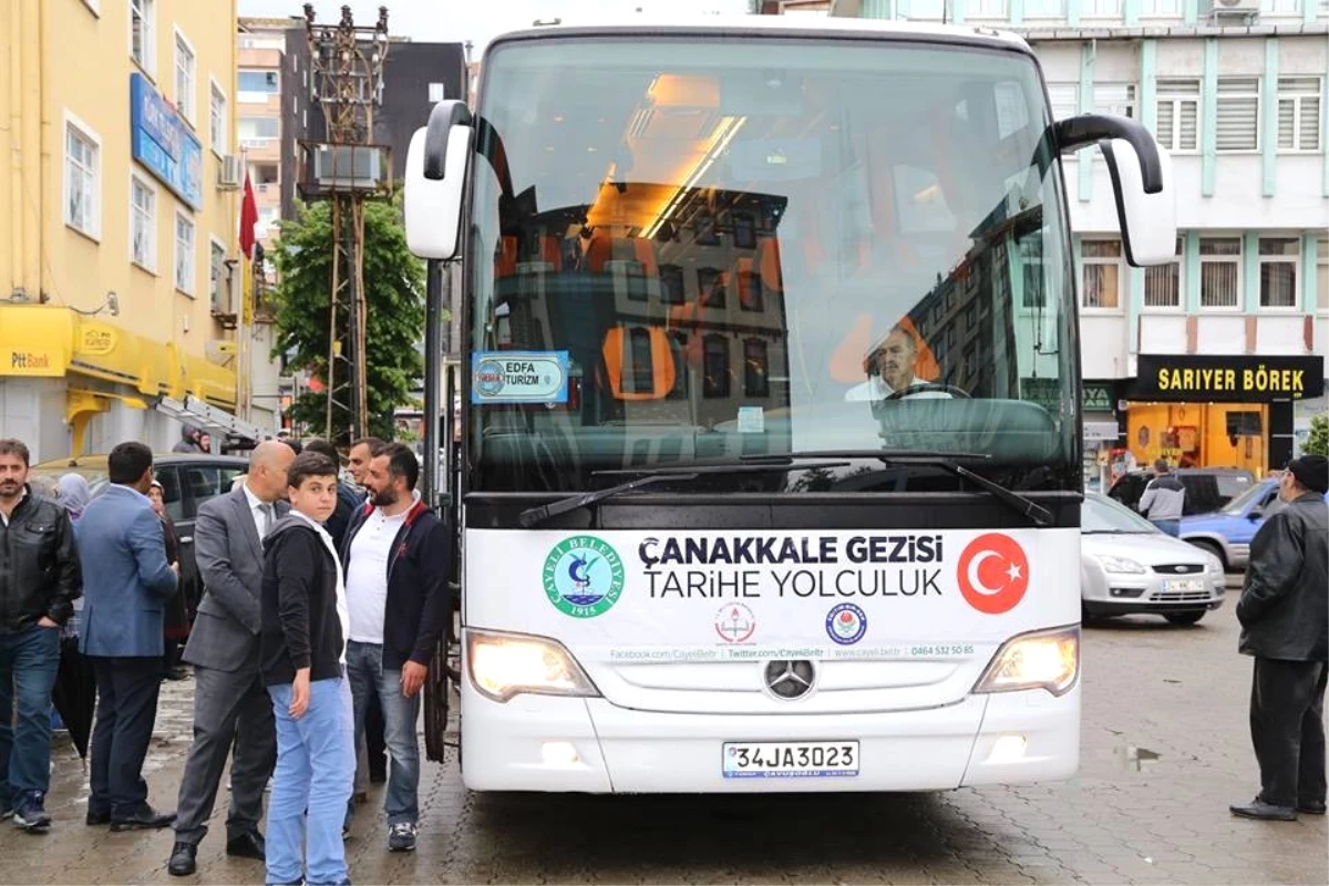 Çayeli Belediyesi Başarılı Öğrencileri Gezi ile Ödüllendiriyor