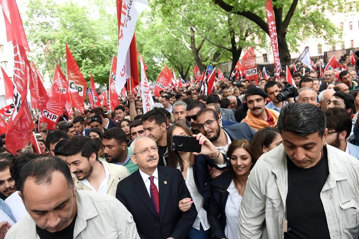 CHP\'den Anıtkabir\'e 19 Mayıs Yürüyüşü