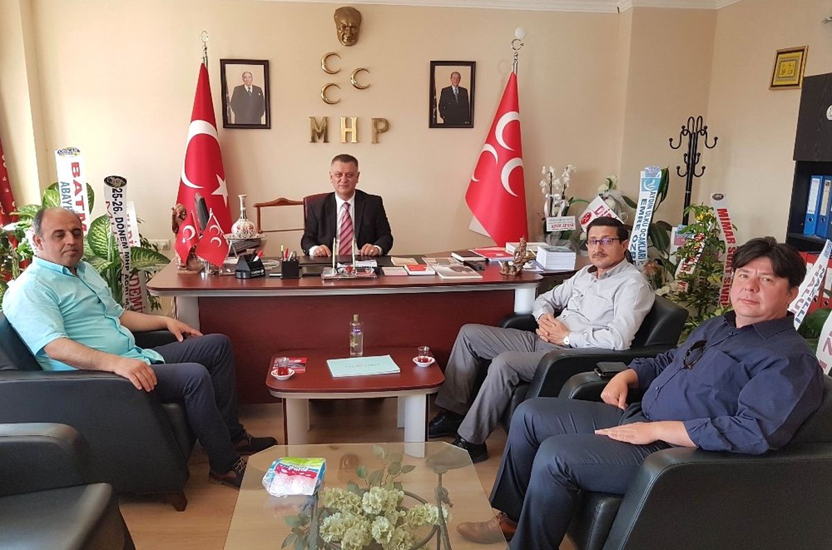 Didim Ticaret Odası\'ndan MHP İl Başkanı İlter\'e Ziyaret