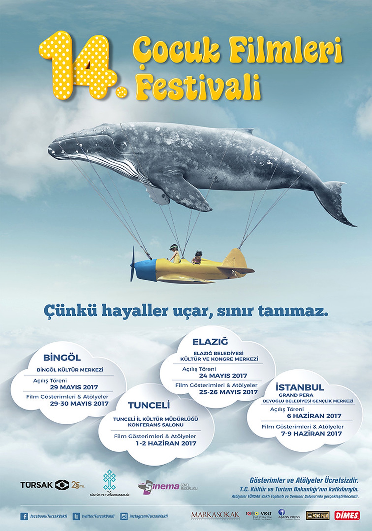 En Çok Sevilen Festival "14. Çocuk Filmleri Festivali" Başlıyor!