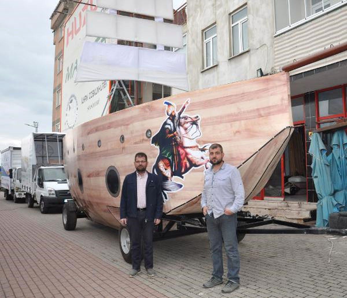 İnegöl\'de, Fatih\'in Gemilerinin Minyatürü Yapıldı