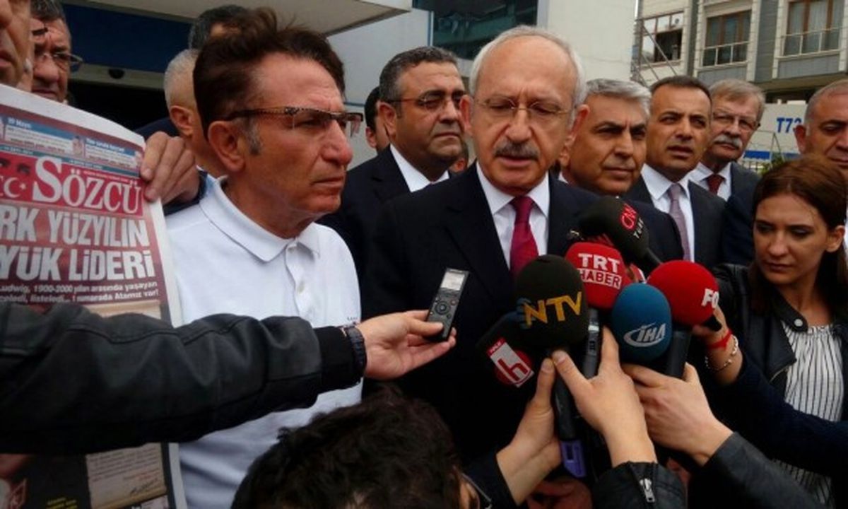 Kılıçdaroğlu\'ndan Sözcü Gazetesine Ziyaret