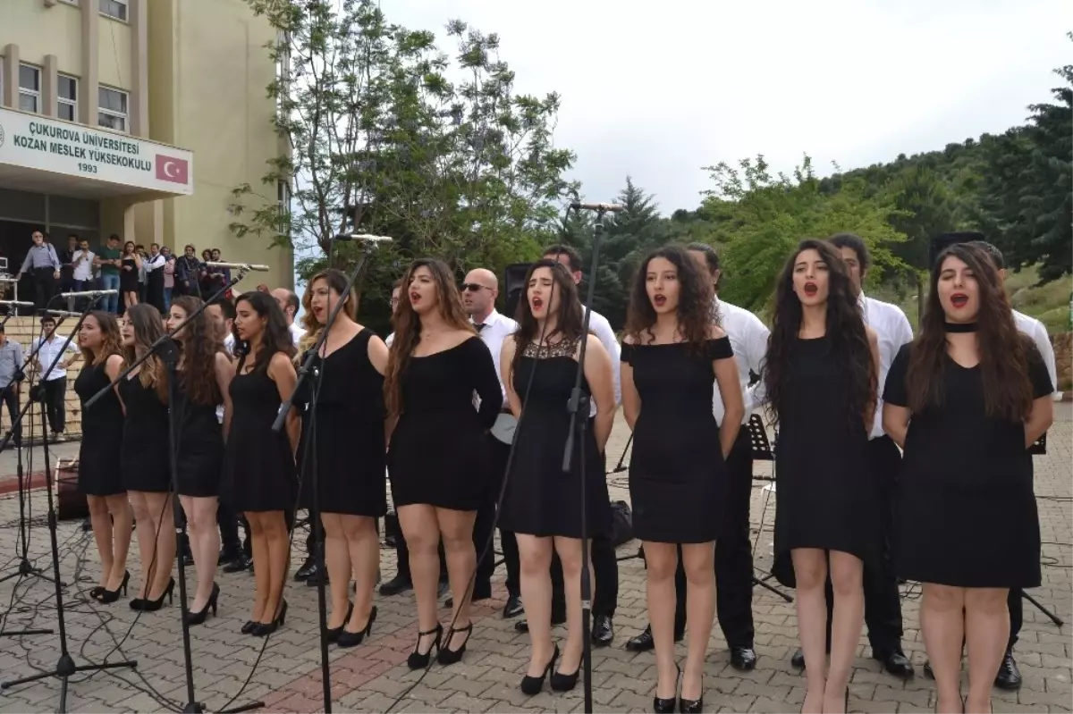 Kozan Meslek Yüksek Okulu\'nda Mezuniyet Töreni