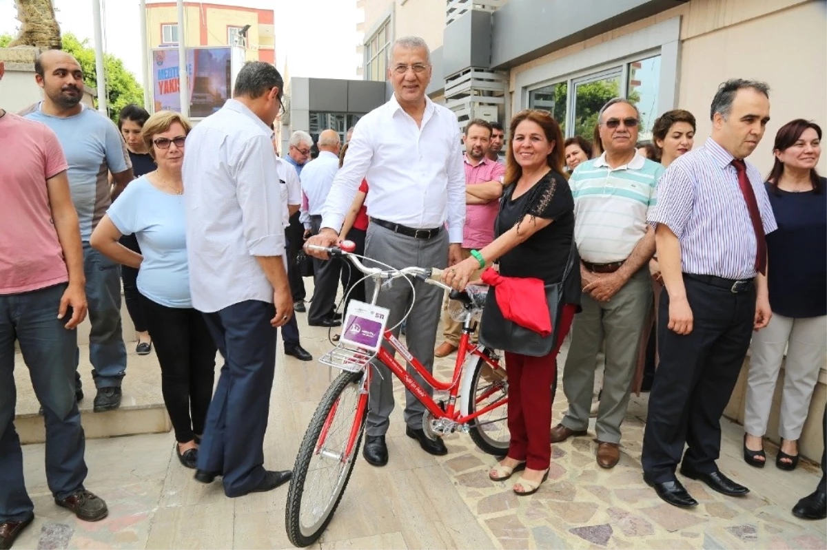 Mezitli Belediyesi\'nden 19 Mayıs\'ta 119 Kişiye Bisiklet