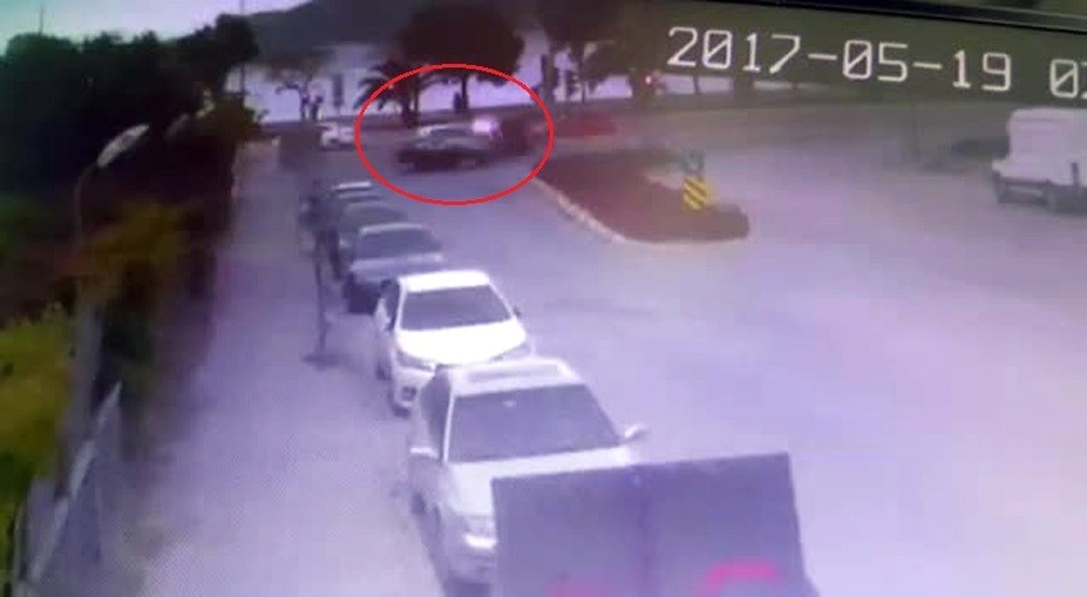 Kartal Sahil Yolundaki Feci Kaza Kamerada