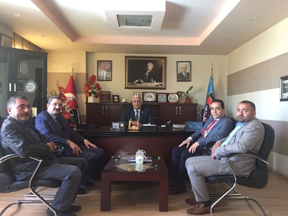 Sgk İl Müdürü Göksoy\'dan Başkan Tuğrul\'a Ziyaret