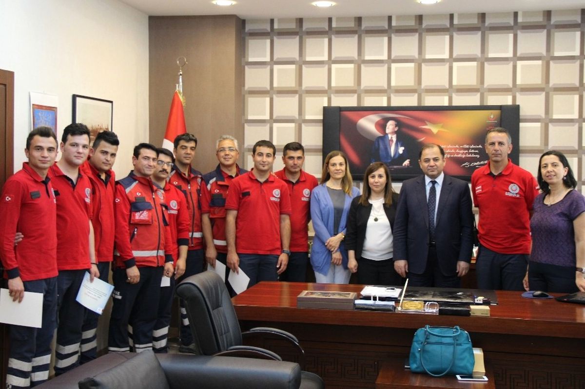 Umke Ekibinin Başarısı Teşekkür Belgesi ile Ödüllendirildi