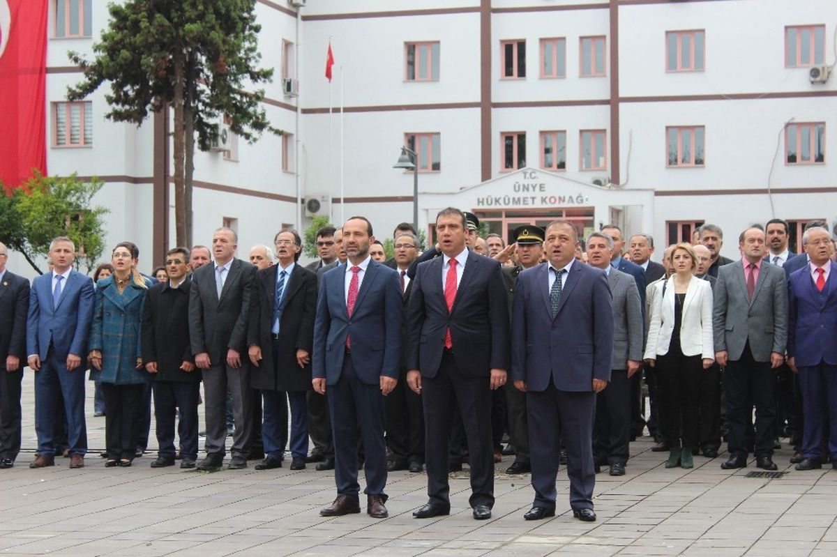 Ünye\'de 19 Mayıs Coşkusu
