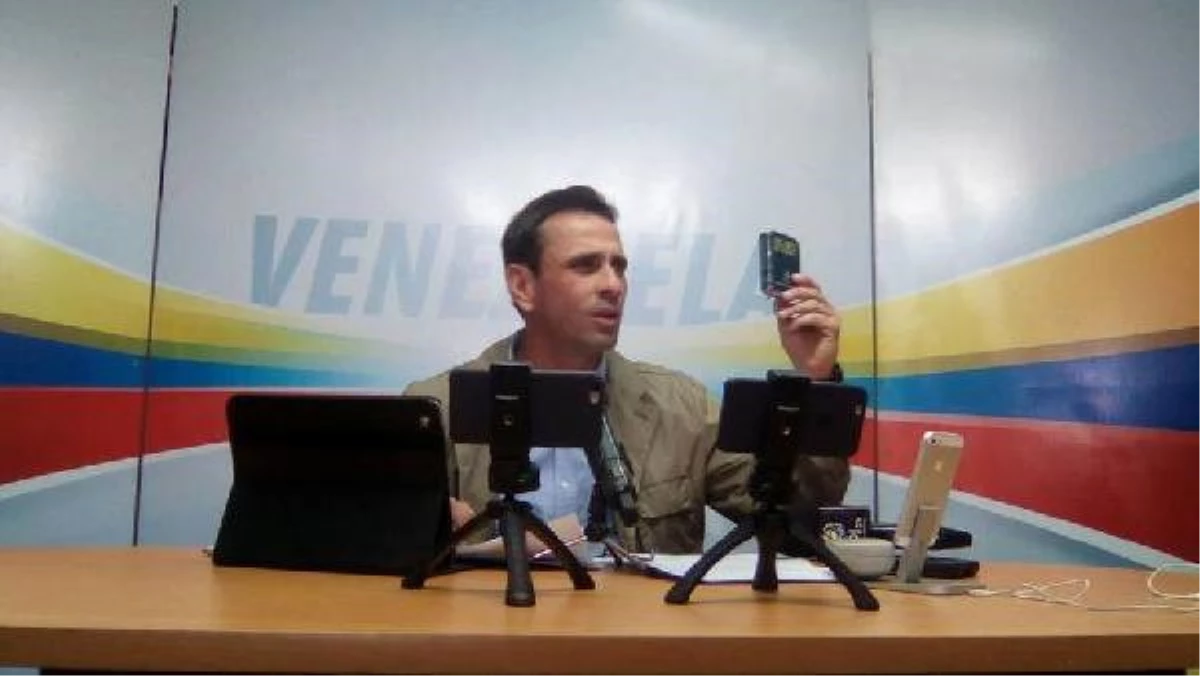 Venezuela\'da Sağ Muhalefet Liderinin Pasaportu İptal Edildi