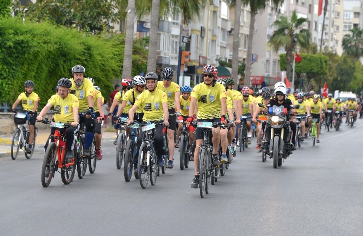4. Mersin Caretta Bisiklet Festivali Başladı