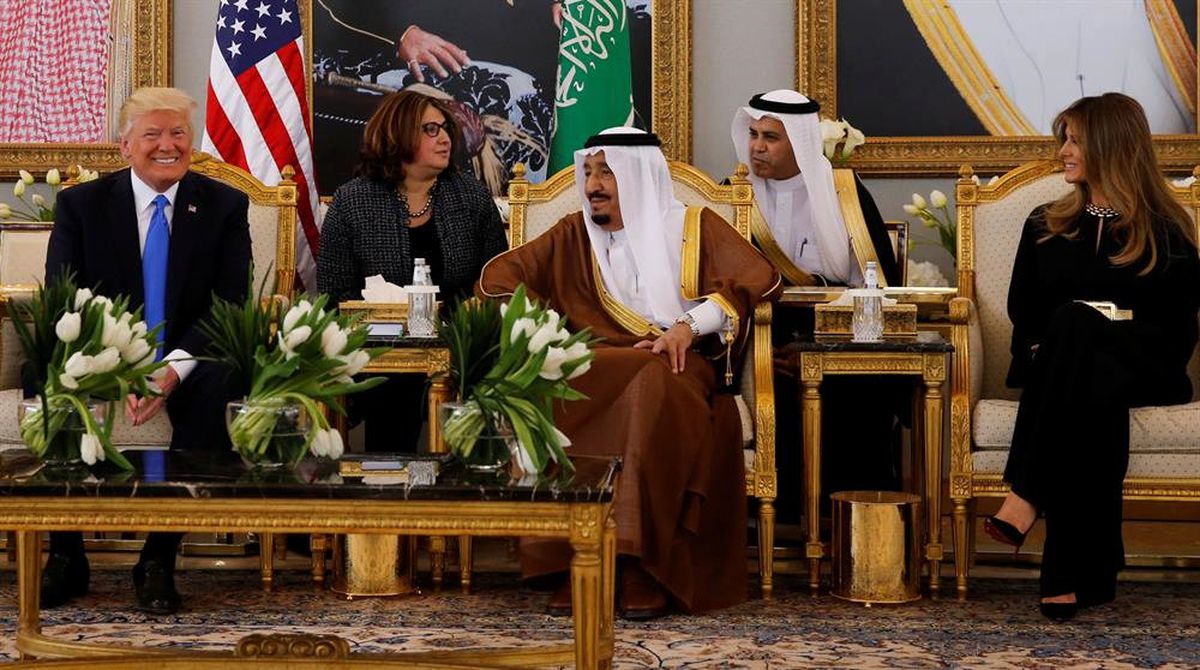 ABD Başkanı Trump, Suudi Arabistan\'da