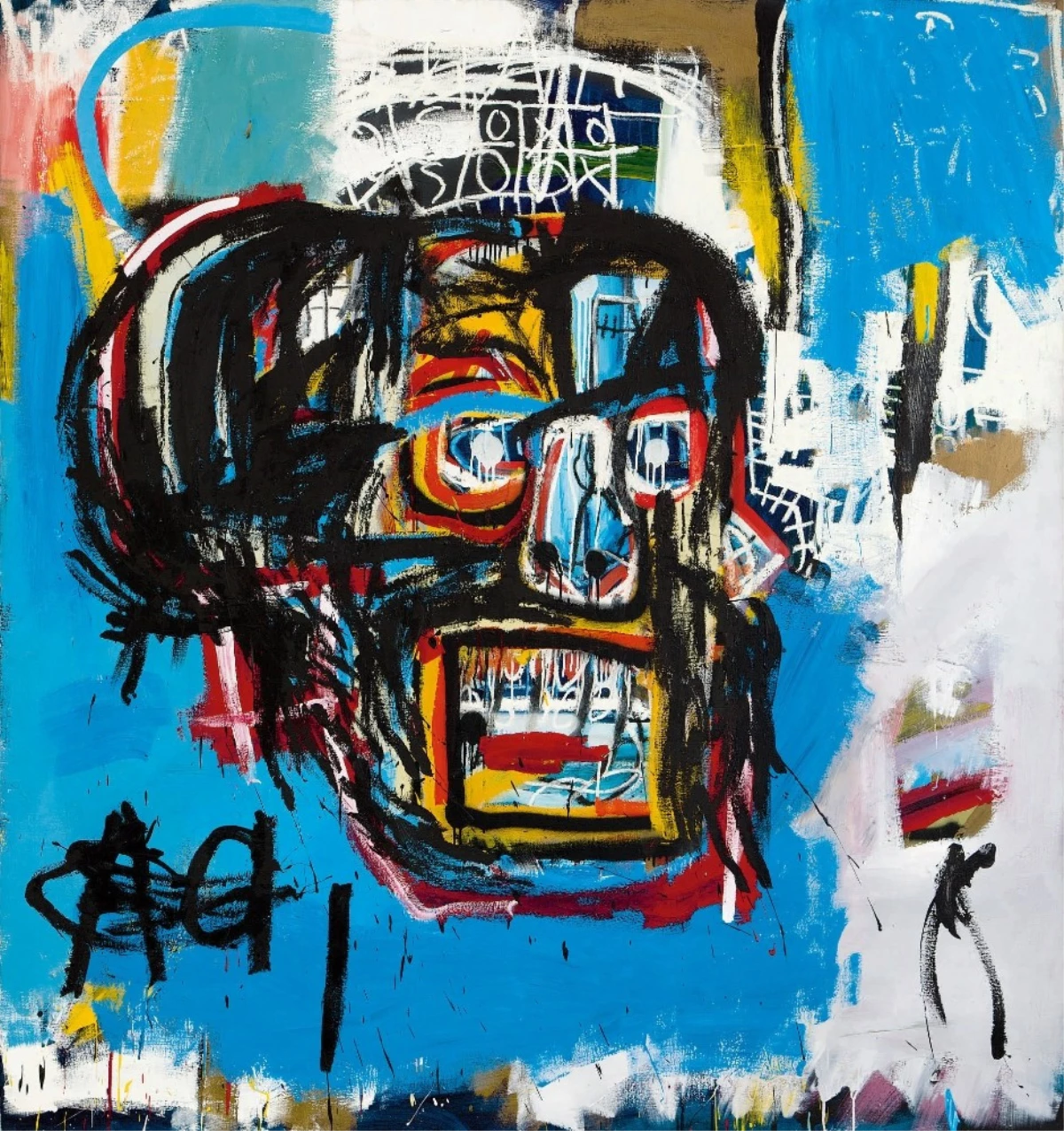 ABD\'li Ressam Jean Michel Basquiat\'ın Tablosu 110.5 Milyon Dolara Satıldı
