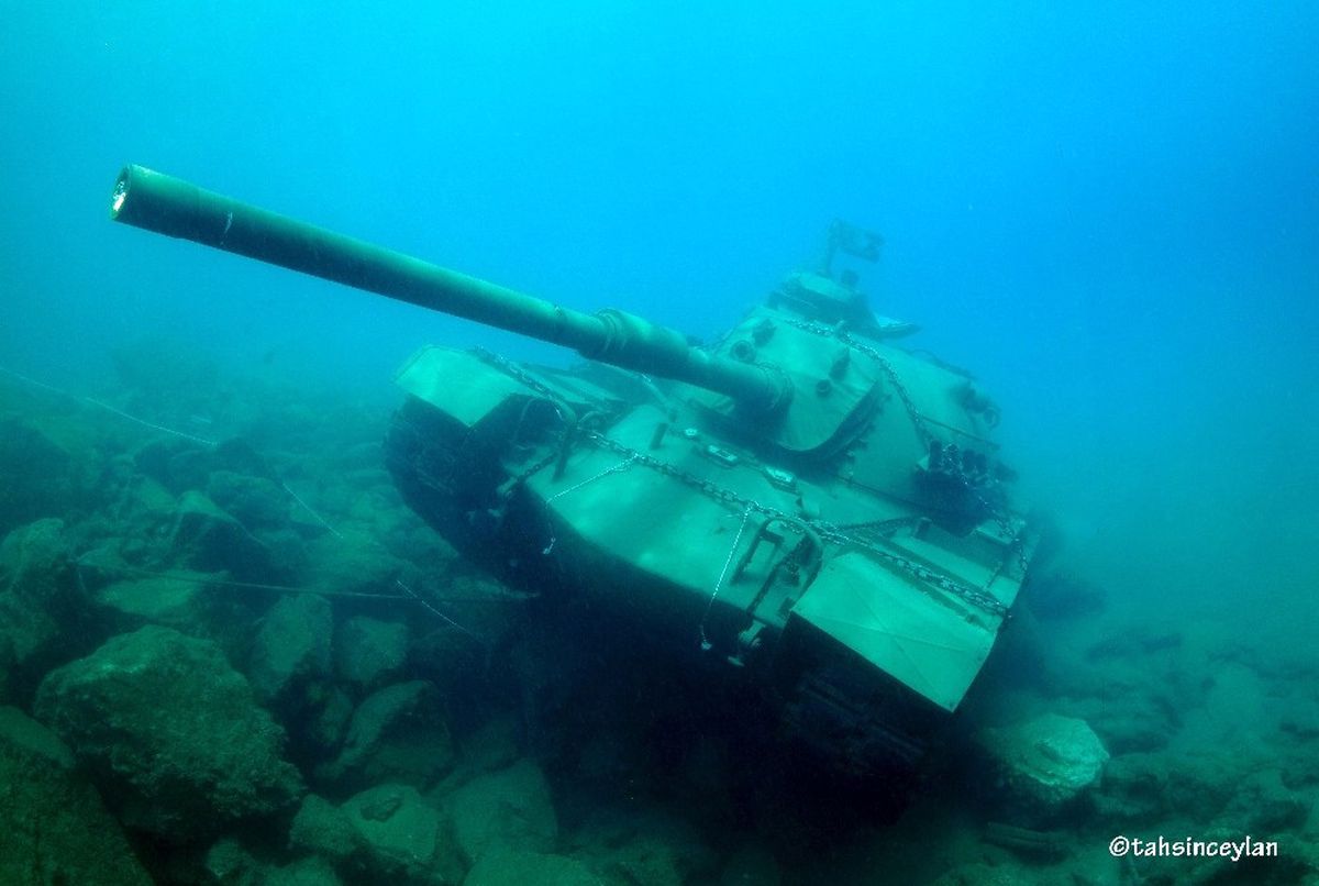 ABD Yapımı 45 Tonluk Tank, Dalış Turizminin Hizmetinde