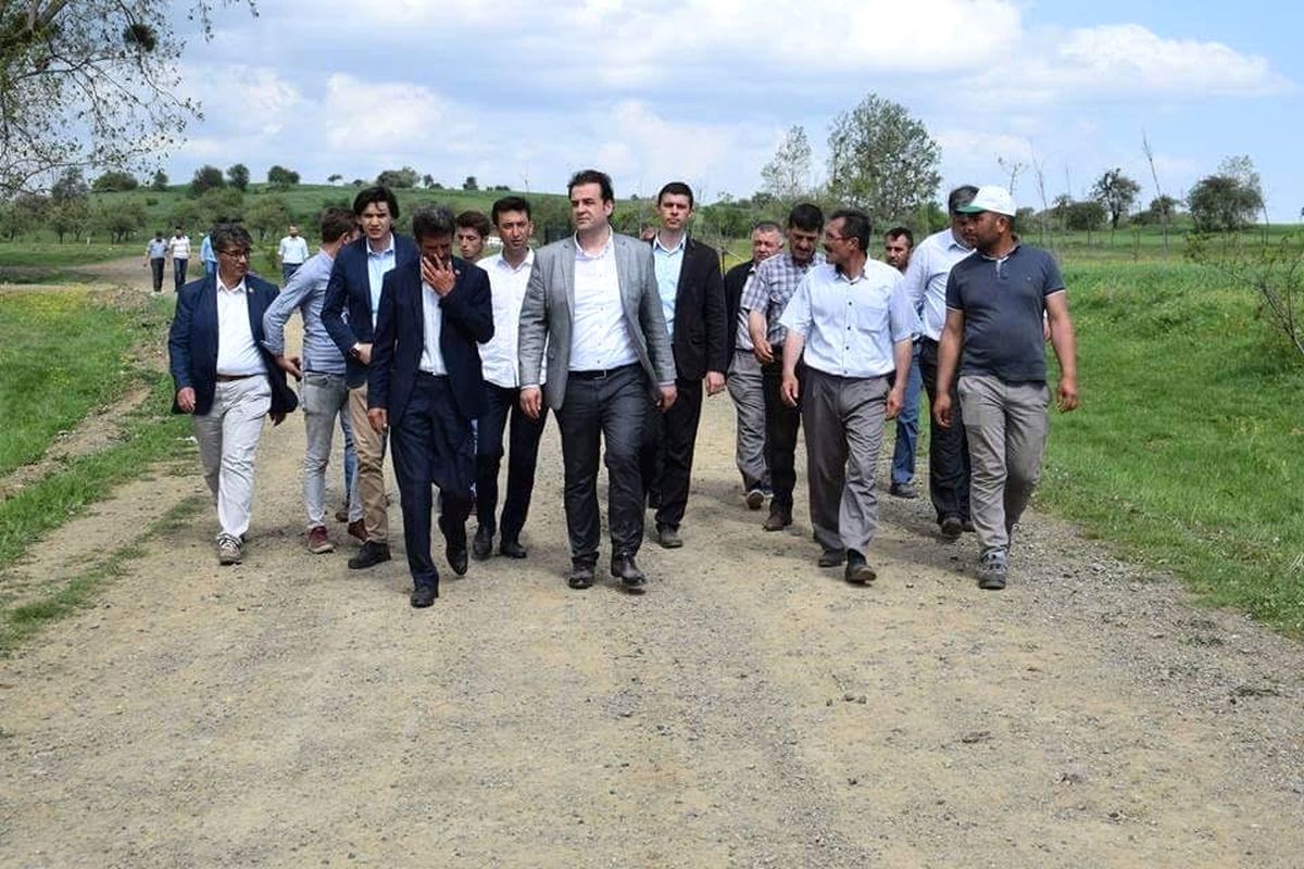 Ak Partililer Yağmur ve Şükür Duası Organizasyonuna Katıldı