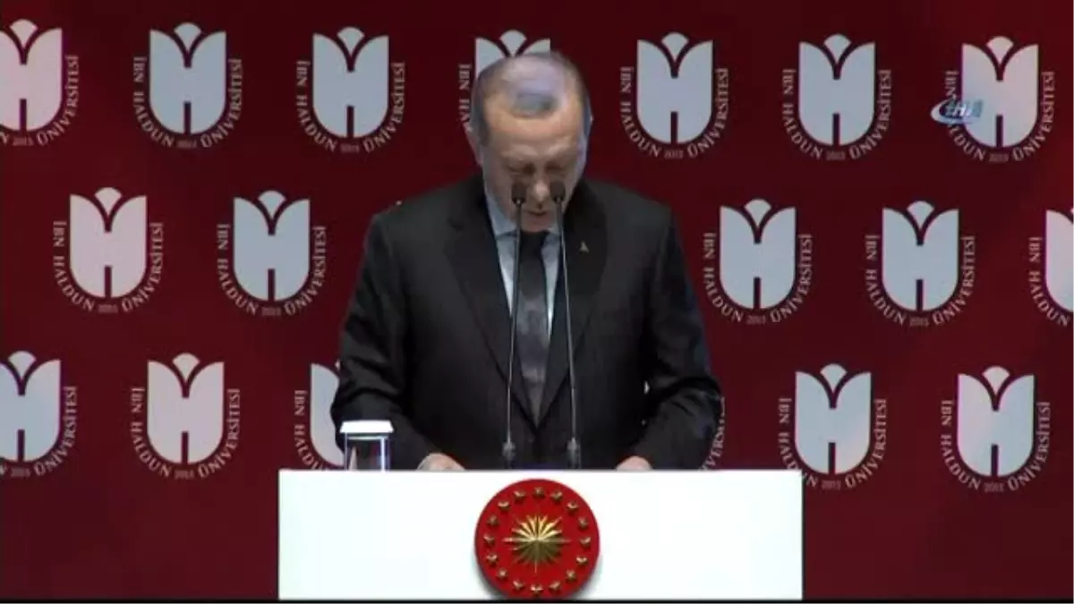 Cumhurbaşkanı Erdoğan: "Sicili Hak ve Hürriyet Katliamlarıyla Dolu Olanların Bize Ders Vermeye...