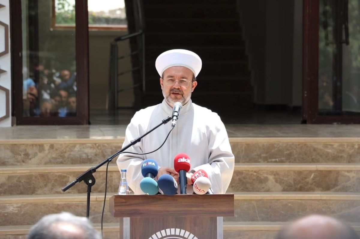 Diyanet İşleri Başkanı Prof. Dr. Mehmet Görmez, Diyarbakır\'da